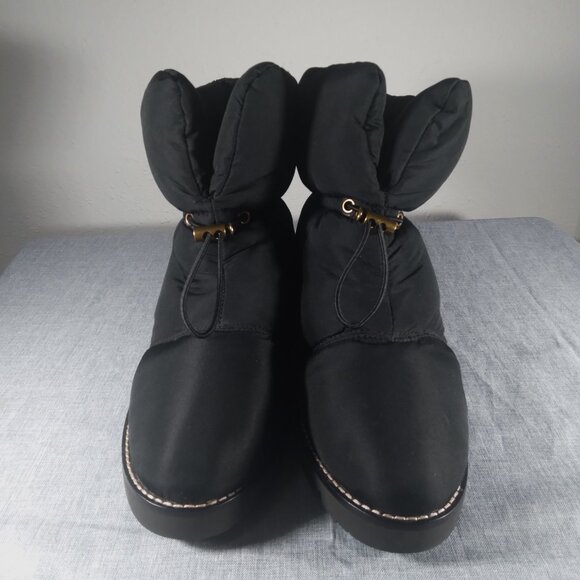 J.CREW ELSA BD325 PUFFER BOOTS BOOTIE PRIMALOFT PULL-ON Women Size 8 s-7114 - Picture 3 of 15